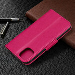 Cover per iPhone 11R Cordino con stampa a farfalla