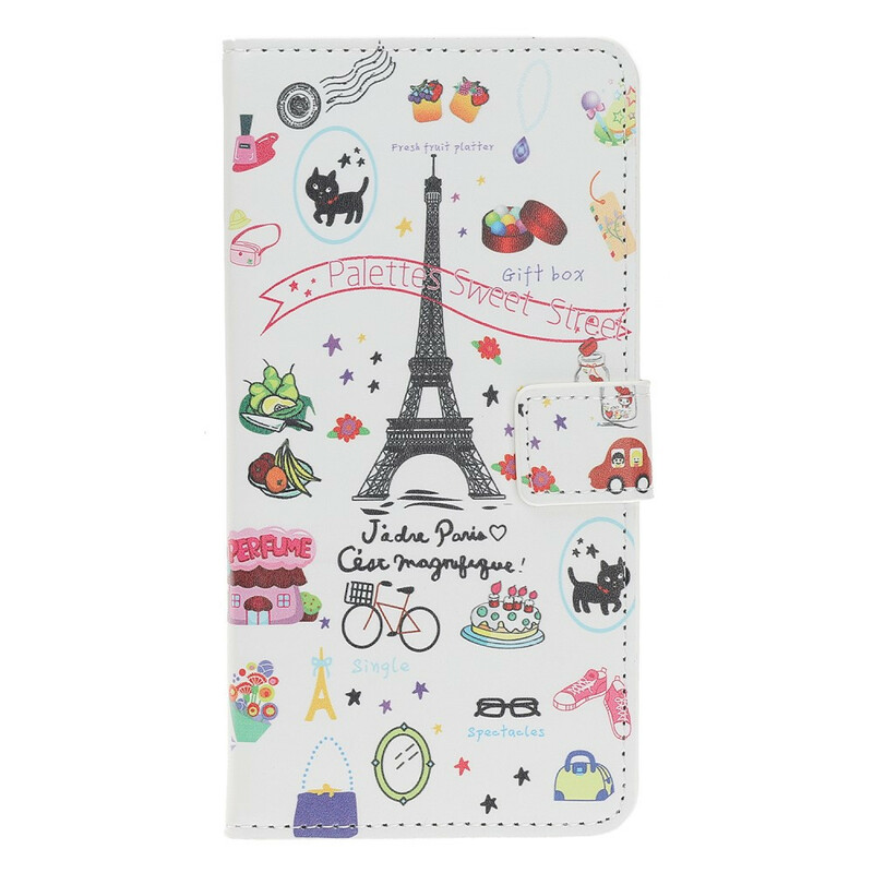 Custodia per iPhone 11R J'adore Paris