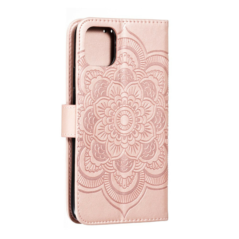 Custodia iPhone 11 Max Full Mandala con cinturino