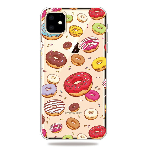 Custodia iPhone 11 Love Donuts