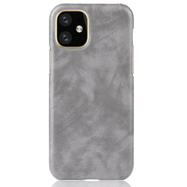 iPhone 11 Pro Max Custodia in pelle effetto litchi