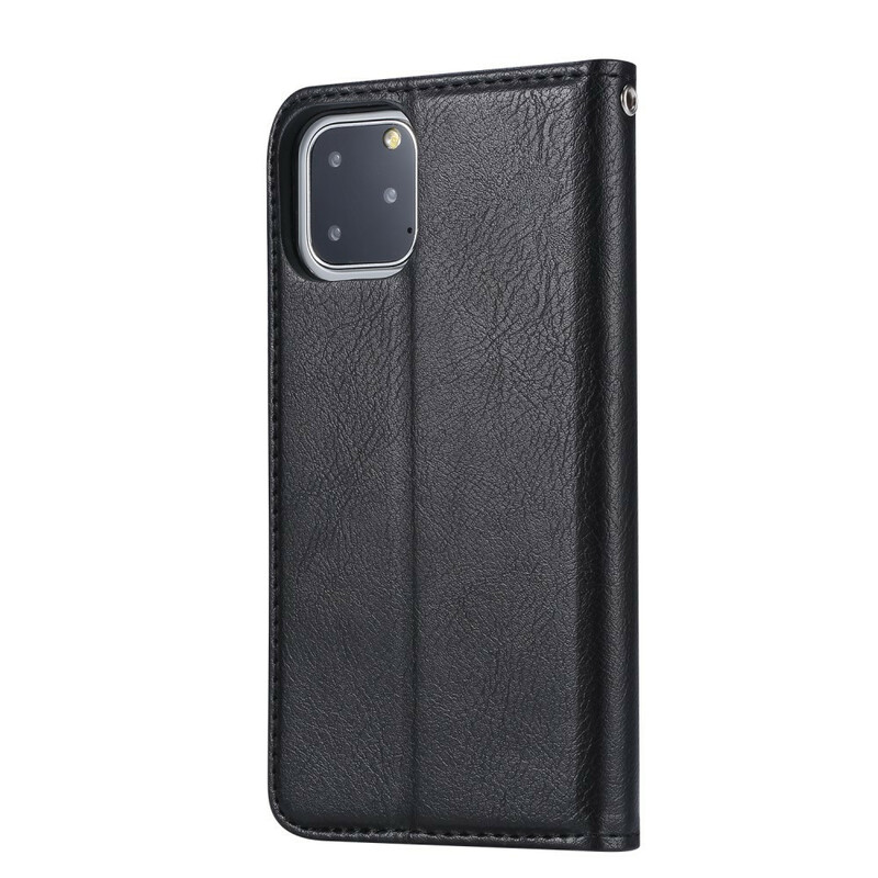 Custodia Flip Cover per iPhone 11 Pro Max in similpelle