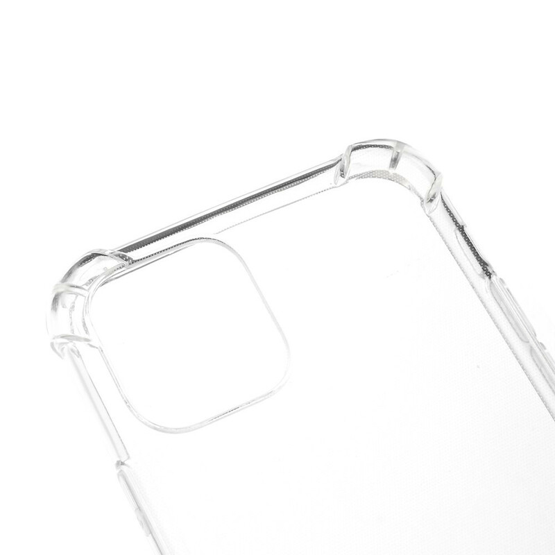 Custodia in silicone flessibile trasparente per iPhone 11 Pro