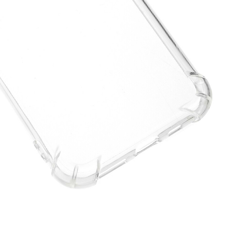 Custodia in silicone flessibile trasparente per iPhone 11 Pro