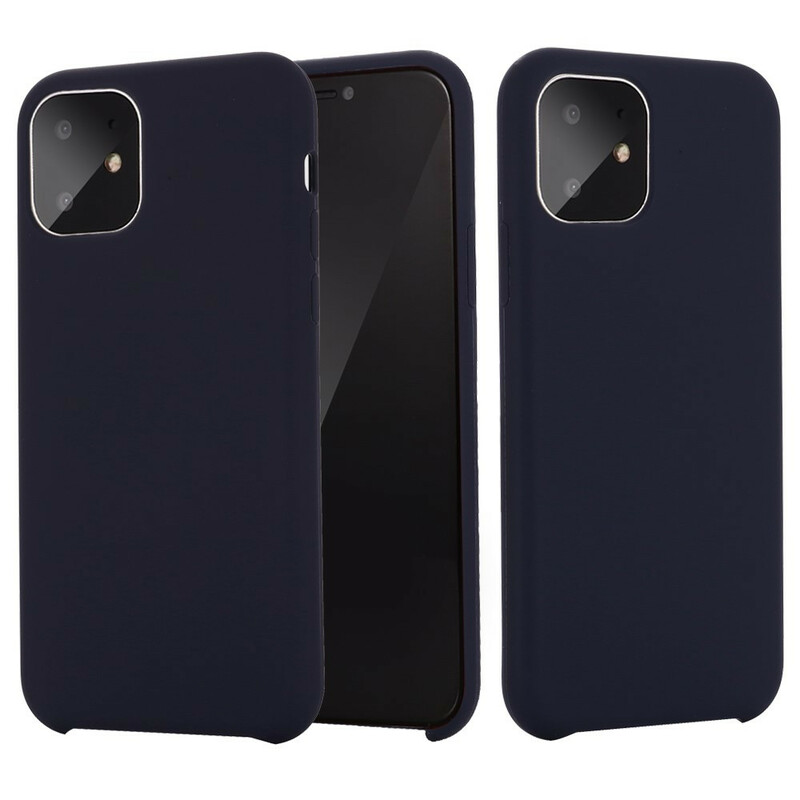 Custodia in silicone liquido per iPhone 11