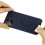 Custodia in silicone liquido per iPhone 11