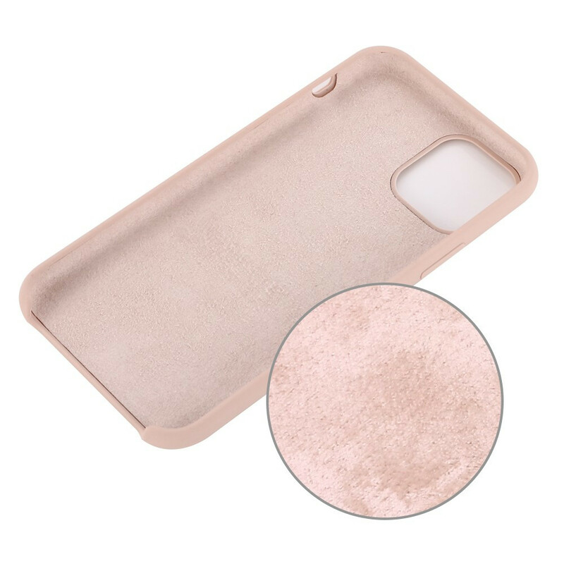 Custodia in silicone liquido per iPhone 11