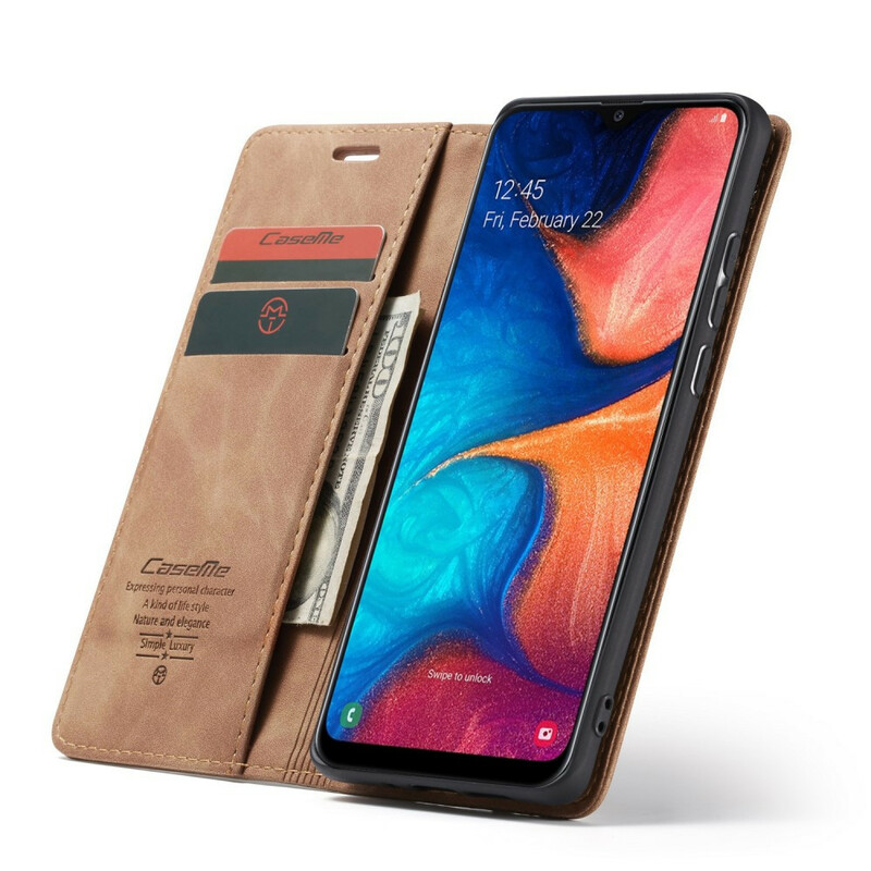 Flip Cover Samsung Galaxy A30 CASEME similpelle