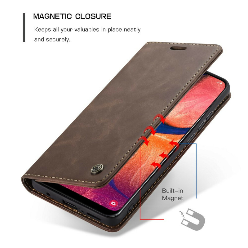 Flip Cover Samsung Galaxy A30 CASEME similpelle Flip Cover Samsung Galaxy A30 CASEME similpelle