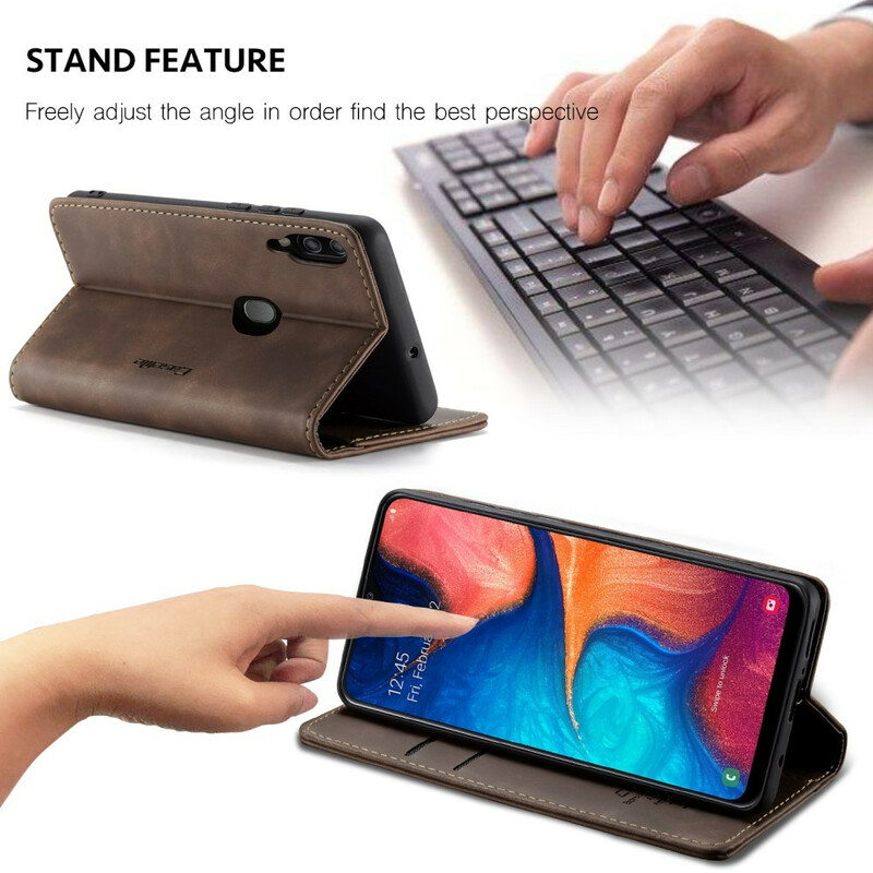 Flip Cover Samsung Galaxy A30 CASEME similpelle Flip Cover Samsung Galaxy A30 CASEME similpelle