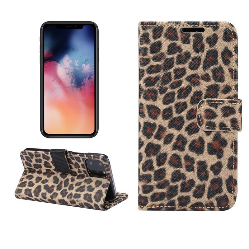 Custodia per iPhone 11 Pro Leopard