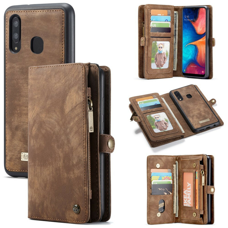 Samsung Galaxy A30 Custodia CASEME Guscio staccabile