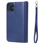 Portafoglio con cover staccabile per iPhone 11