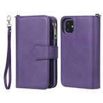 Portafoglio con cover staccabile per iPhone 11