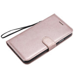 Custodia per iPhone 11 con cinturino e effetto pelle