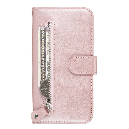 Portafoglio con cover vintage per iPhone XS Max