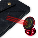 Custodia a portafoglio per iPhone XR con chiusura a scatto Custodia a portafoglio per iPhone XR con chiusura a scatto