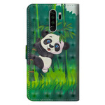 Custodia Xiaomi Redmi Note 8 Pro Panda e Bamboo