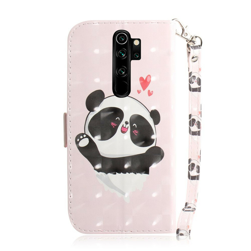 Xiaomi Redmi Note 8 Pro Panda Amore Custodia con cinturino