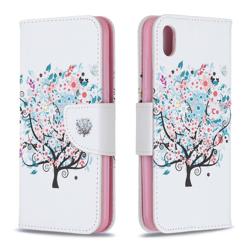 Xiaomi Redmi 7A Custodia con albero fiorito