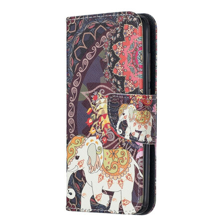 Xiaomi Redmi 7A Custodia Elefanti Indiani