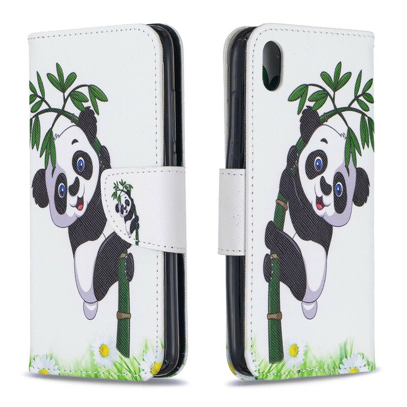 Xiaomi Redmi 7A Panda Custodia su Bamboo