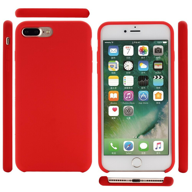 Custodia in silicone liquido per iPhone 8 Plus / 7 Plus