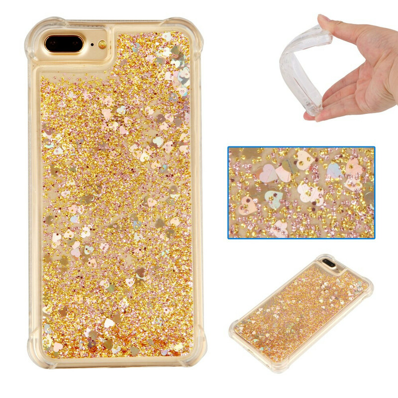 Custodia per iPhone 8 Plus / 7 Plus Glitter