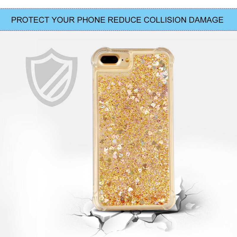 Custodia per iPhone 8 Plus / 7 Plus Glitter