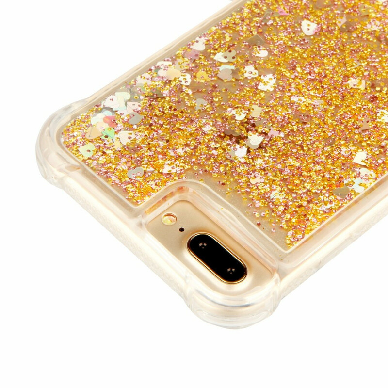 Custodia per iPhone 8 Plus / 7 Plus Glitter