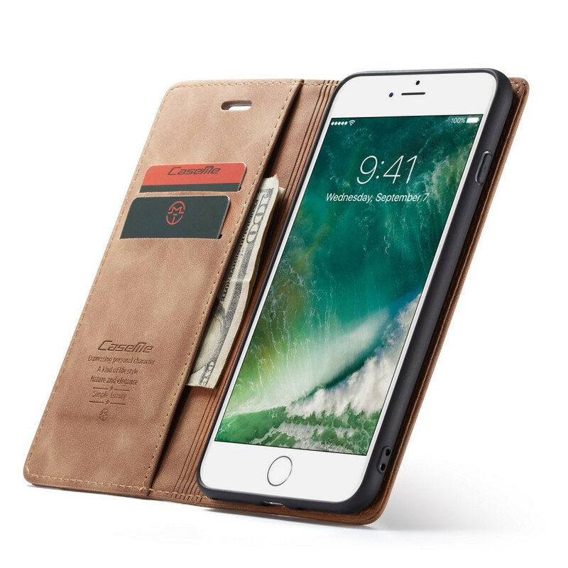 Flip Cover iPhone 8 Plus / 7 Plus CASEME similpelle