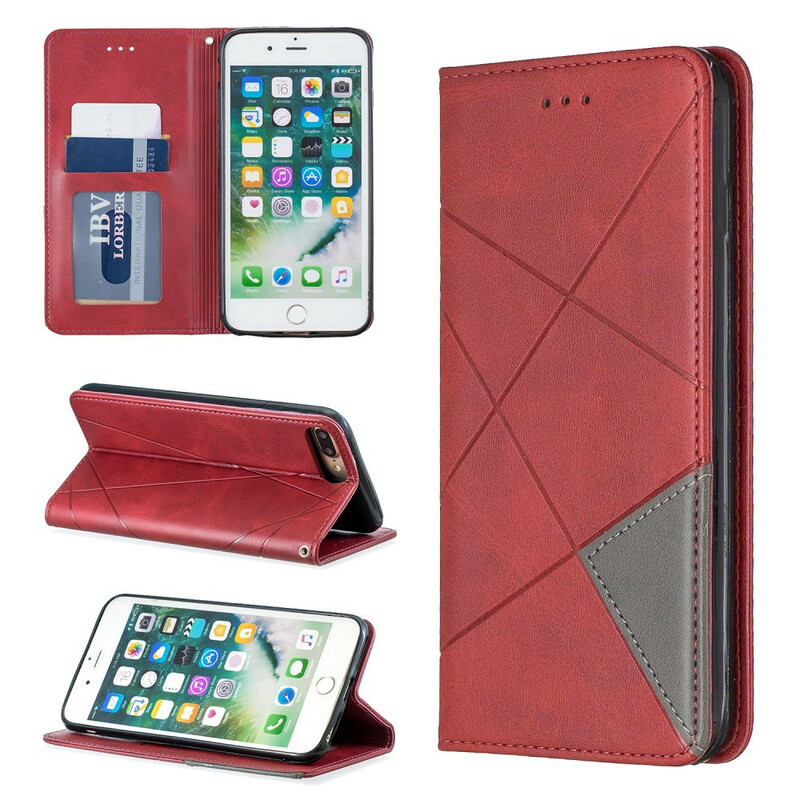 Flip Cover iPhone 8 Plus / 7 Plus in stile artista