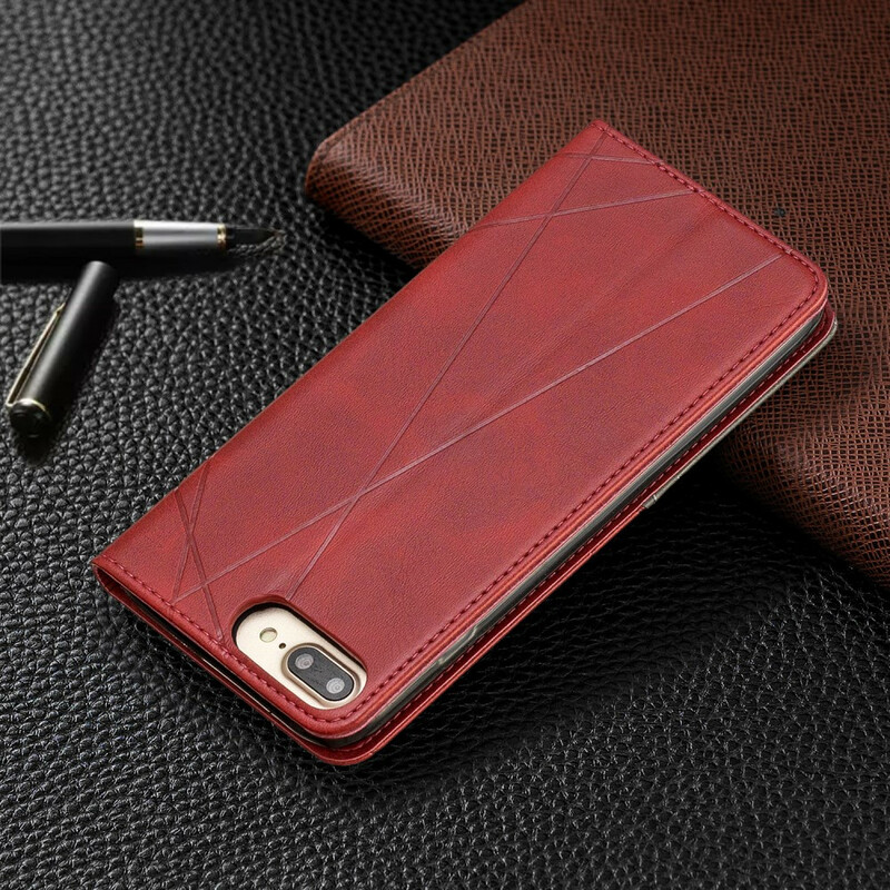 Flip Cover iPhone 8 Plus / 7 Plus in stile artista