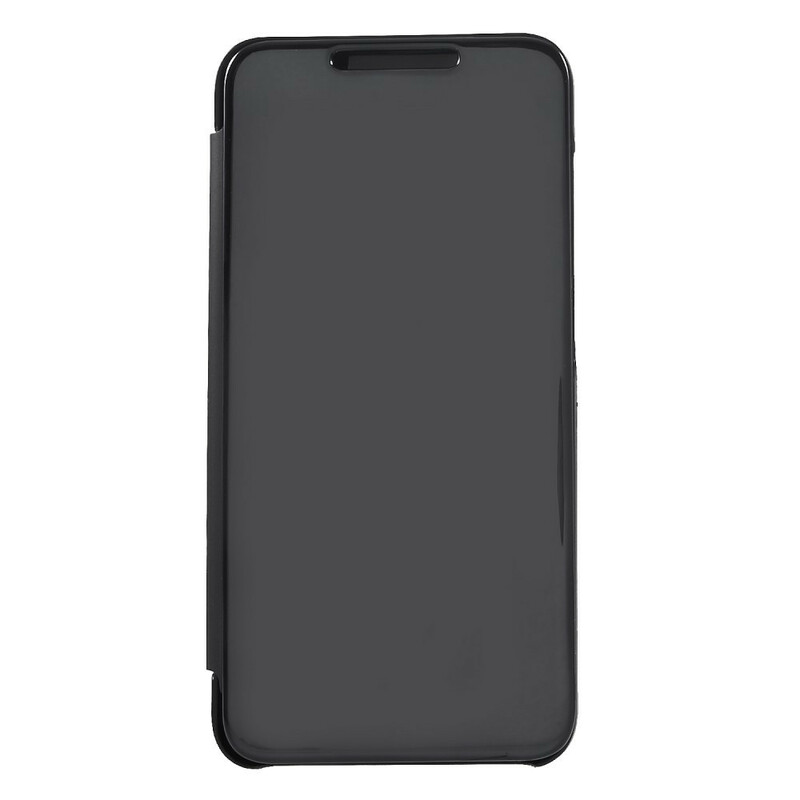 Flip Cover Xiaomi Pocophone F1 effetto specchio e pelle