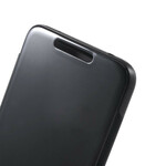 Flip Cover Xiaomi Pocophone F1 effetto specchio e pelle