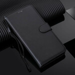 Custodia Huawei P Smart Z / Honor 9X effetto pelle con cinturino