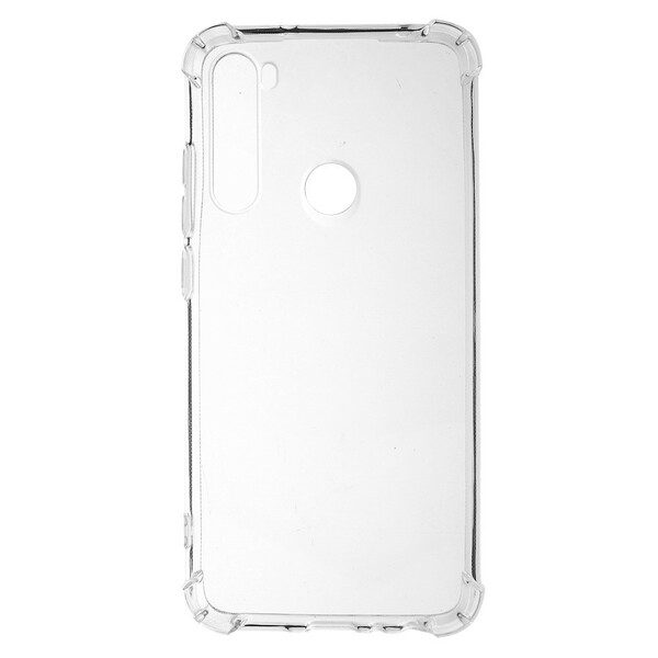 Xiaomi Redmi Note 8 Guscio Trasparente Angoli Rinforzati