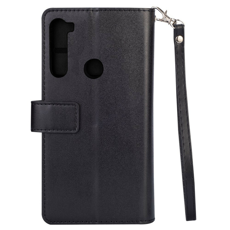 Xiaomi Redmi Note 8 Custodia Portafoglio con Cinturino