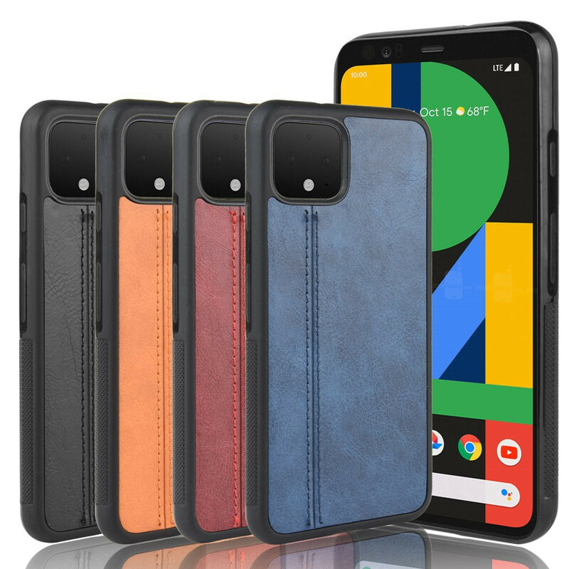 Google Pixel 4 Cover effetto pelle Couture