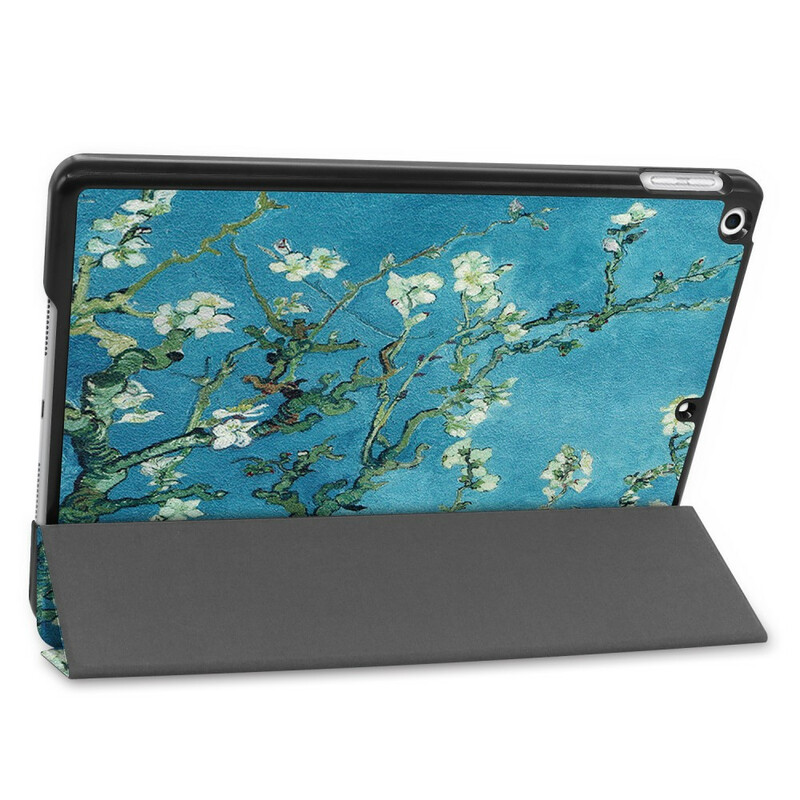 Smart Case iPad 10.2" (2019) similpelle albero fiorito