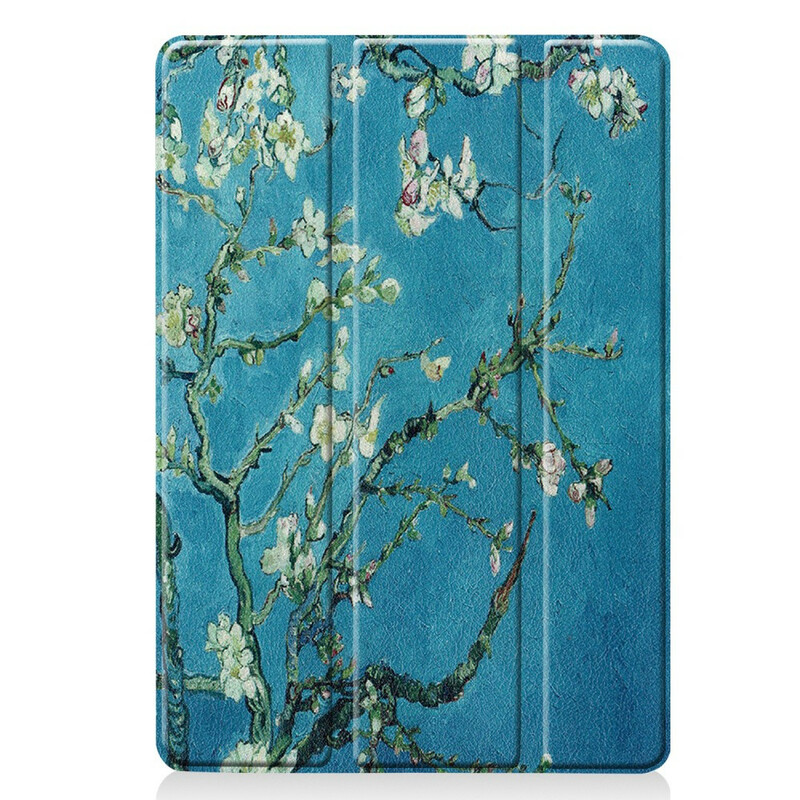 Smart Case iPad 10,2" (2019) similpelle albero fiorito