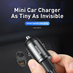 Caricabatterie da auto mini USB BASEUS