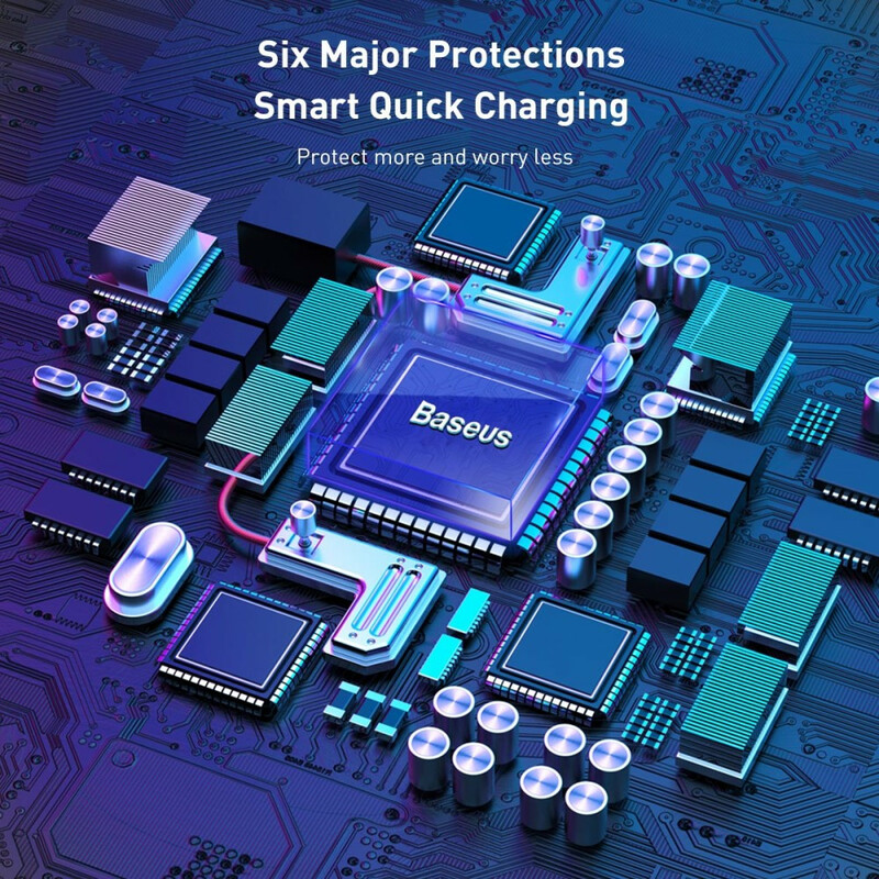Caricabatterie da auto mini USB BASEUS