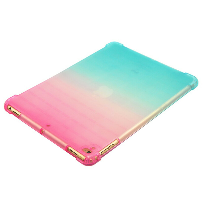 Cover per iPad 10,2" (2019) in silicone a colori sfumati