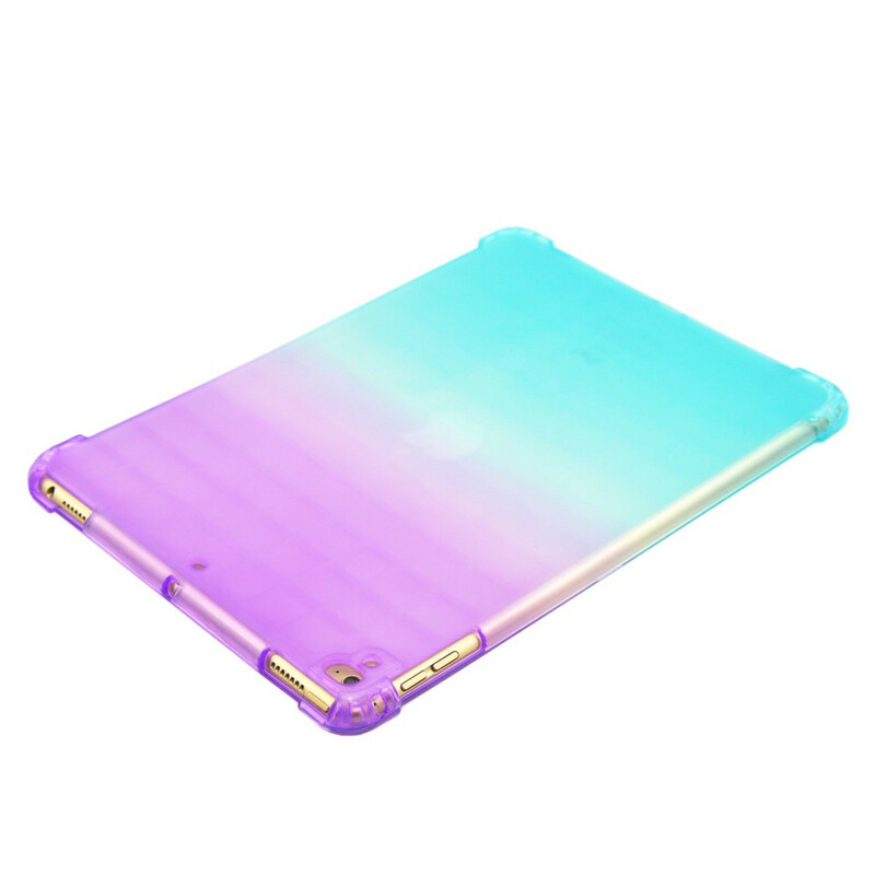 Cover per iPad 10,2" (2019) in silicone a colori sfumati