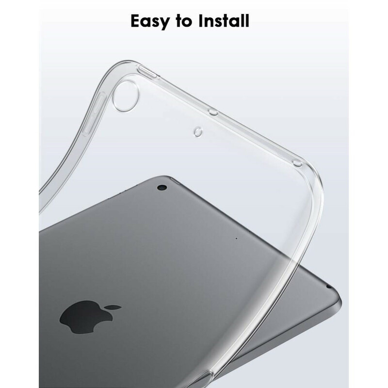 Cover per iPad 10,2" (2019) in silicone trasparente