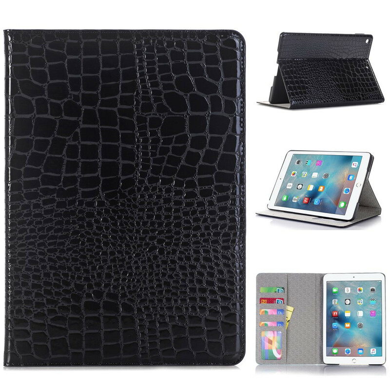 Custodia stile pelle di coccodrillo per iPad 10,2" (2019)