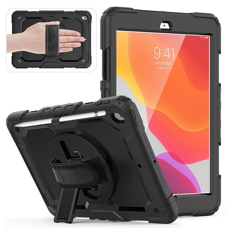 Custodia ultra resistente per iPad 10,2" (2019) con cinghia e tracolla