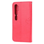 Xiaomi Mi Note 10 Custodia con cinturino con albero e gufo