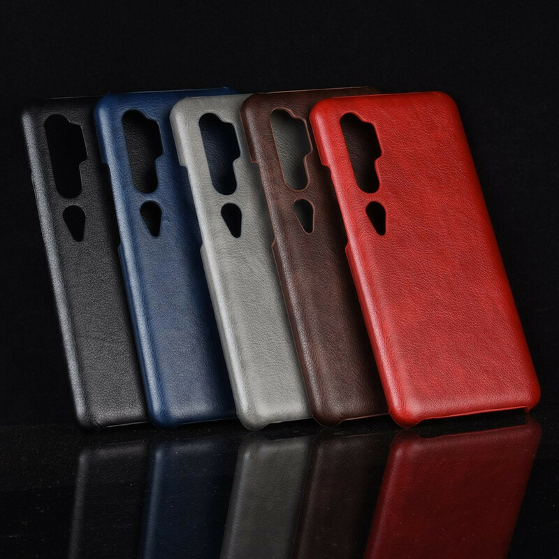 Xiaomi Mi Note 10 Custodia in pelle Litchi Performance